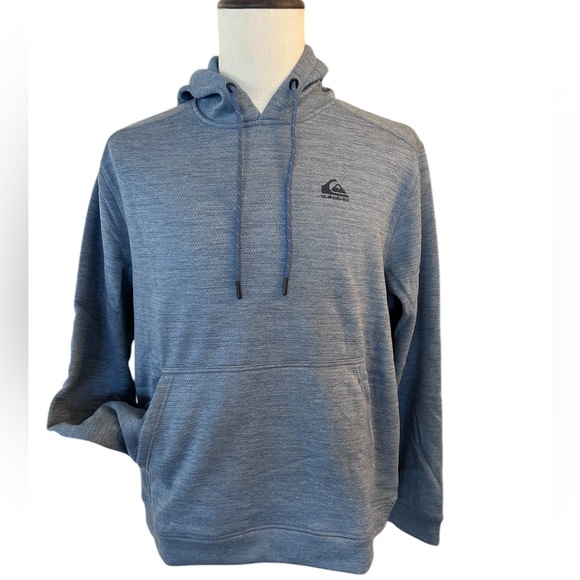 NWT Quicksilver light blue sweatshirt size extra large - Picture 1 of 8